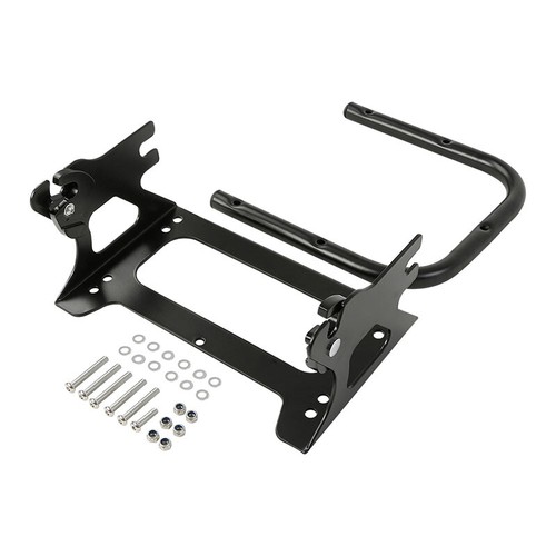Detachable 2-Up Mount Rack Docking Kit For 1997-2008 Harley Touring Touring 07 - Picture 4 of 12