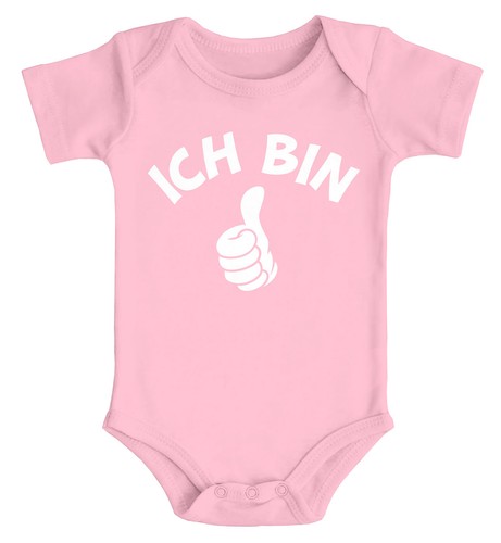 Babybody erster Geburtstag Ich bin 1 Comic-Hand Daumen Geschenk für einjähriges - 第 6/7 張圖片