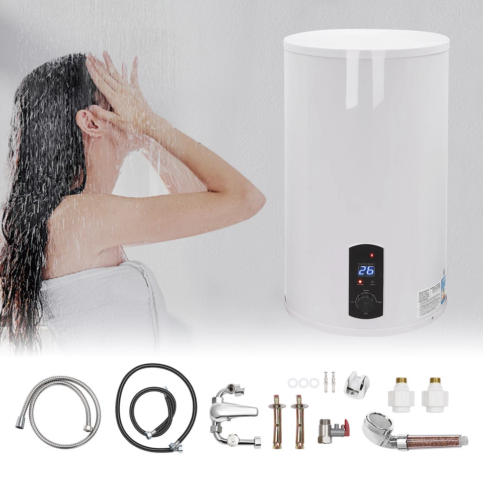 Elektrospeicher Warmwasserspeicher Durchlauferhitzer Boiler 50L 80L 100L 120L - Bild 3 von 4