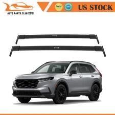 Black Roof Rack Cross Bar 2023 For Honda CRV CR-V Luggage Cargo Carrier