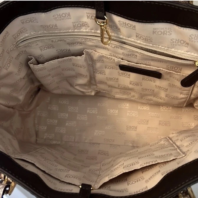 Michael Kors Bedford Pocket Tote in Python snakeskin print - Image 3 of 4