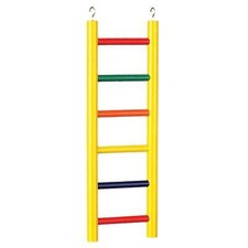 Prevue Pet Products 6-rung Multi-color Wood Bird Ladder