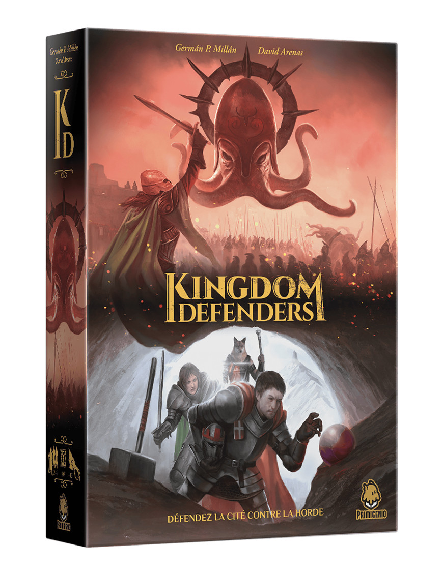 Kingdom Defenders FR par Ediciones Primigenio, Matériel Premium en Bois