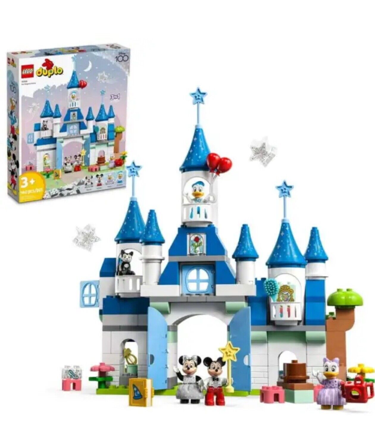 LEGO DUPLO Disney 3in1 Magic Castle 10998 Building Set