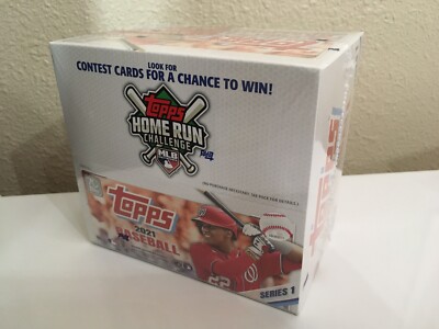 Topps Retail Display 2021 Topps Series 1 Baseball Retail Display Box_Brand New Factory ...