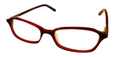 Jones New York J220 Womens Cateye Designer EyeGlasses Frame in Burgundy Red 49mm