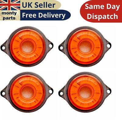 4 Stück LED Bernstein Orange Seitenmarkierungsleuchte 12V Blinkleuchte Anhänger LKW LKW