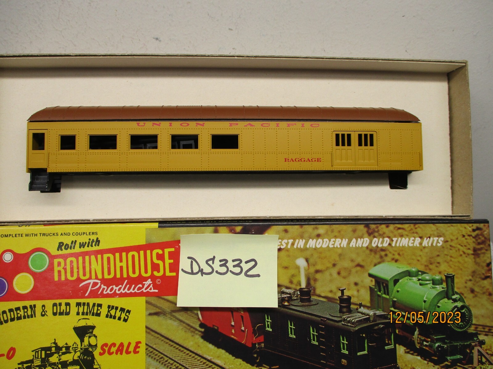 Roundhouse HO Lot of 6 Union Pacific Harriman Passenger Car Kits DS332