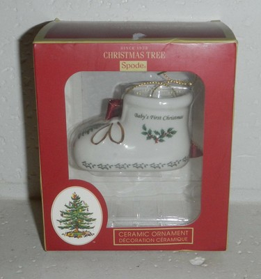 spode baby's first christmas ornament 2018
