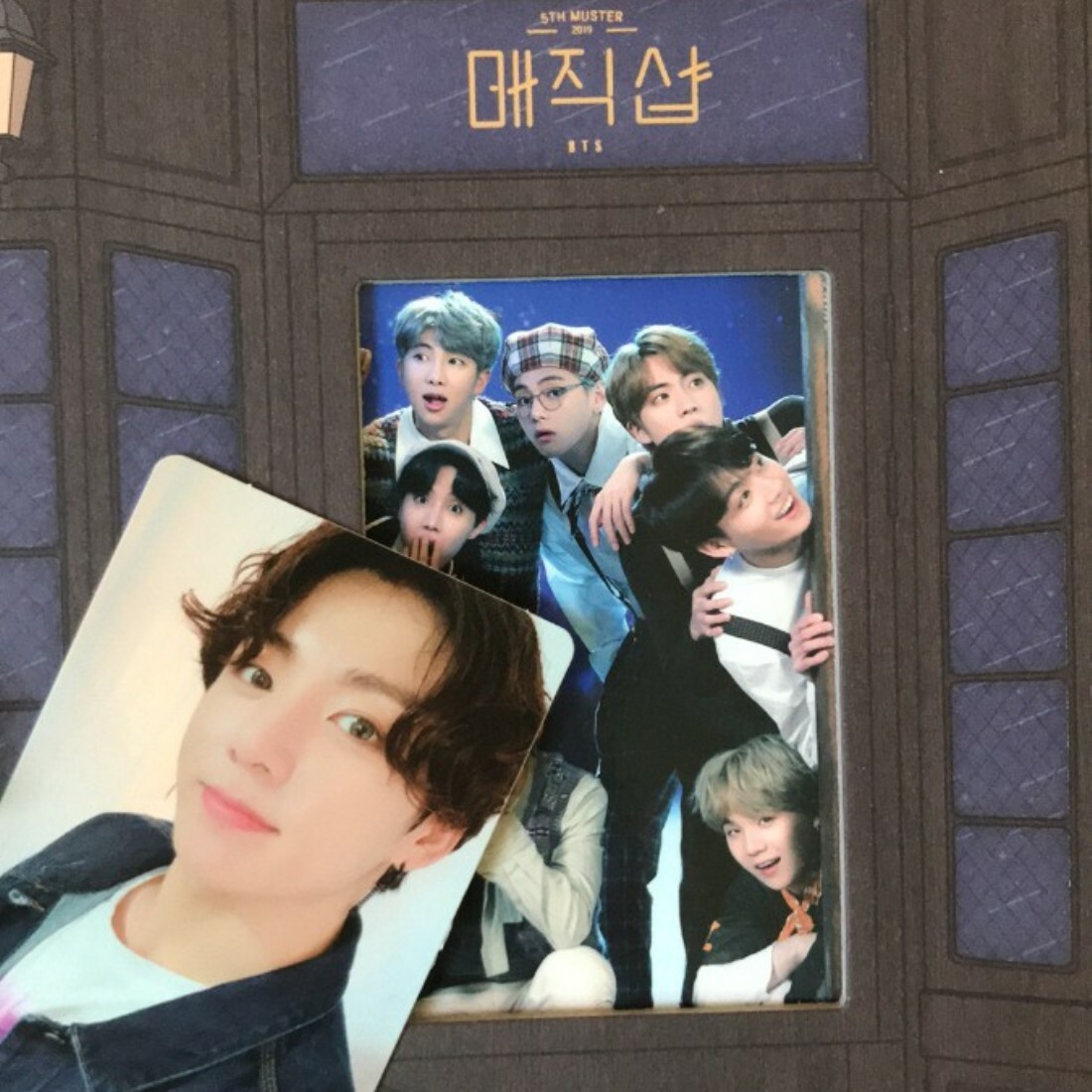 BTS 5th Muster Magic Shop DVD 4 DVD+Photo Book+POP-UP Box +
