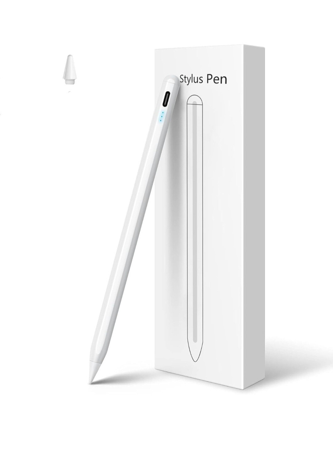 Stylus Pen for iPad Quick Charge Active Pencil for iPad 1 Detachable Nib