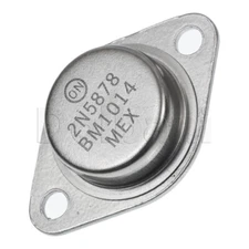 2N5878 Original ON TO3 Semiconductor ECG284, NTE284