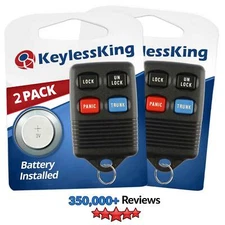 2 New Replacement Keyless Entry Remote Control Key Fob Clicker for GQ43VT4T
