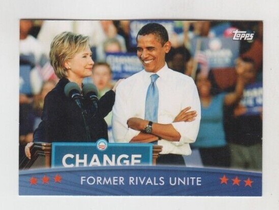 Obama Rookie Card U.S. President Barack Obama 2008 TOPPS