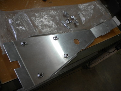 NOS DG Performance Aluminum Baja Full Chasis Skid Plate 1993-2012 TRX300 67-2400