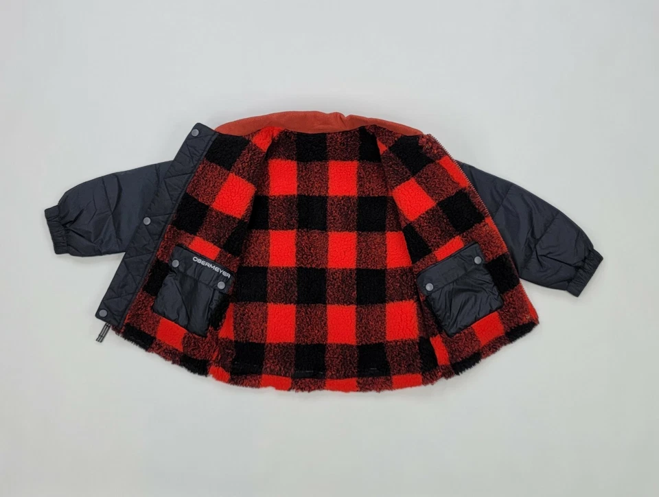 Obermeyer Voyager Reversible Jacket Boys Size 4 - Image 3 of 4
