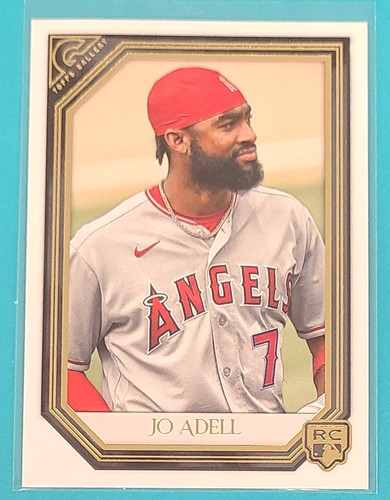 2021 Topps Gallery RC #95 Jo Adell Los Angeles Angels BASEBALL Card Q4