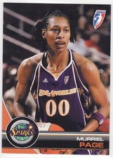 2008 Rittenhouse WNBA Card #43 - Murriel Page - Los Angeles Sparks