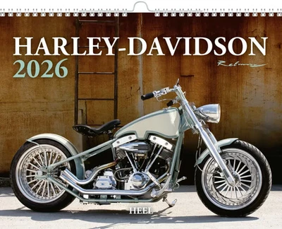 HEEL VERLAG Kalender Best of Harley Davidson 2026 Eintragkalender Motorrad Wandkalender 2026