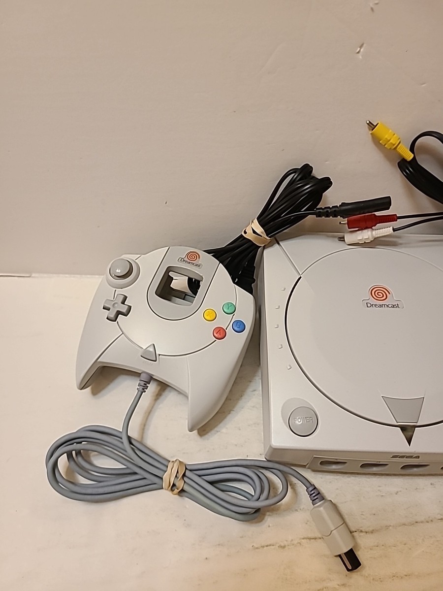 SEGA Dreamcast Rev 0 Launch Edition Console RaRe With *New Clock