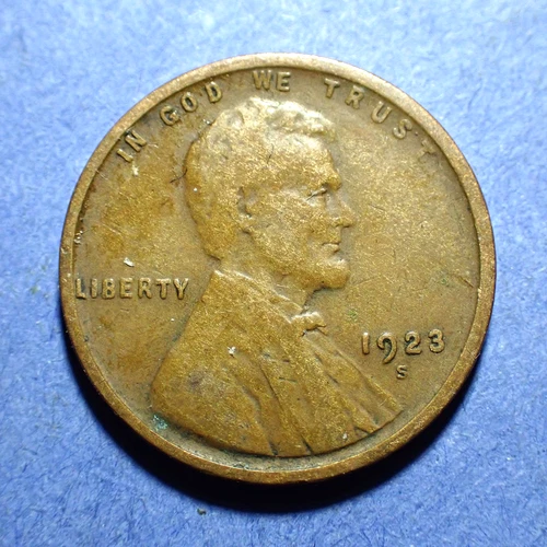 1923-S Lincoln Cent  Fine