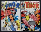 THE MIGHTY THOR #337 & #338 NEWSSTAND 1st /2nd APPEARANCE BETA RAY BILL 1983 KEY