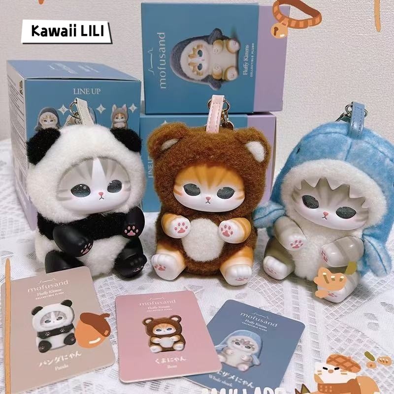 MINISO Mofusand Fluffy Kittens Collectible Plush Series Confirmed