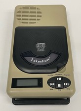 Lakeshore Audio JJ665 Portable CD Player Beige Headphone Jack Speaker