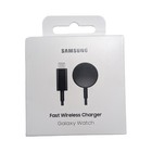 24-O Original Samsung Galaxy Watch Fast  Wireless USB-C Charger Black
