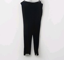 Drapers And Damons Black Dress Pants Petite L Elastic Waist