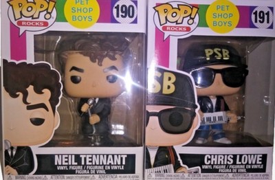 Pet Shop Boys Funko Pop Neil Tennant Chris Lowe 190 191  Excellent Condition