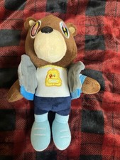 Kanye West Graduation Bear Plushie Teddy Bear Unofficial Removable Jacket