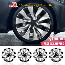 4PCS 19 inch Wheel Cover For Model 3 2023-2025 Highland 19" Hubcaps Rim Cover
