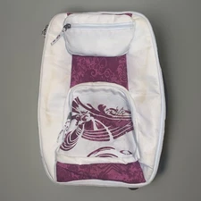 Oakley Carry On Roller Travel Bag Luggage Suitcase 20” White Y2K