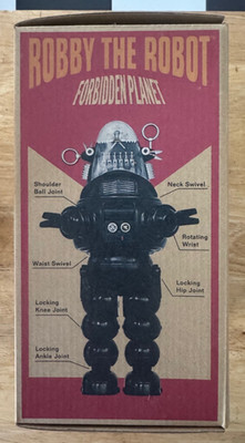 Robby The Robot Diecast Figure X-PLUS..Sci-Fi, Forbidden Planet MIB
