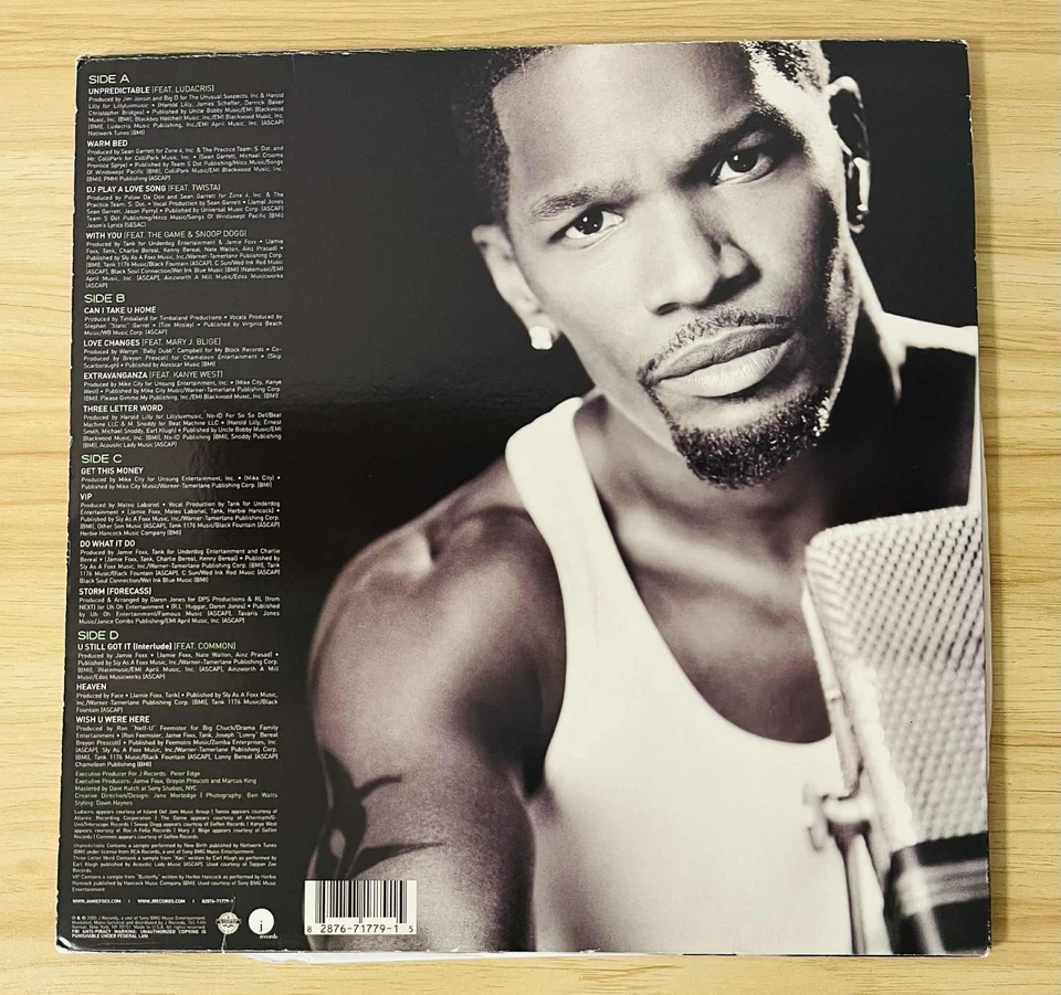 Jamie Foxx / Unpredictable 2005 US Original 2LP J Records 82876717791 Twista - Image 2 of 4