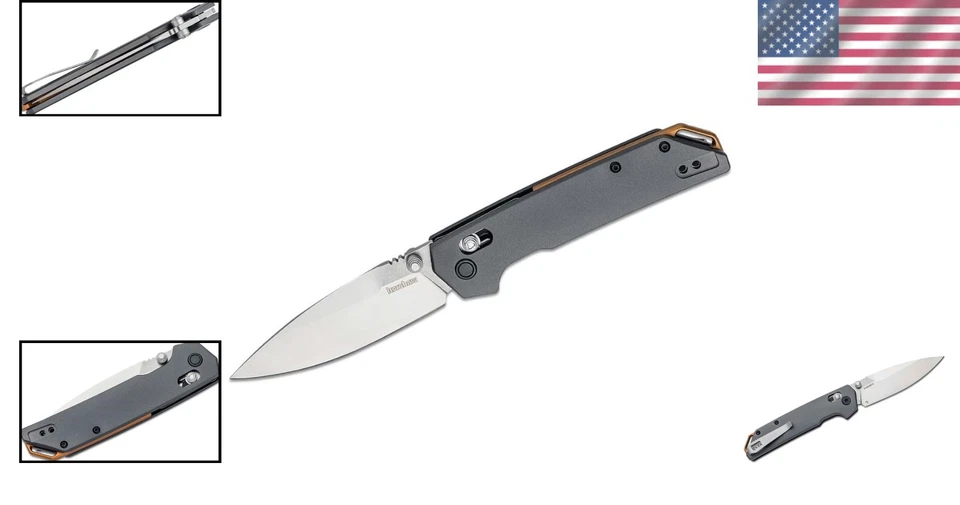 Durable Folding Knife 3.4 Inch D2 Blade with Ambidextrous Locking Mechanism - Image 2 of 4