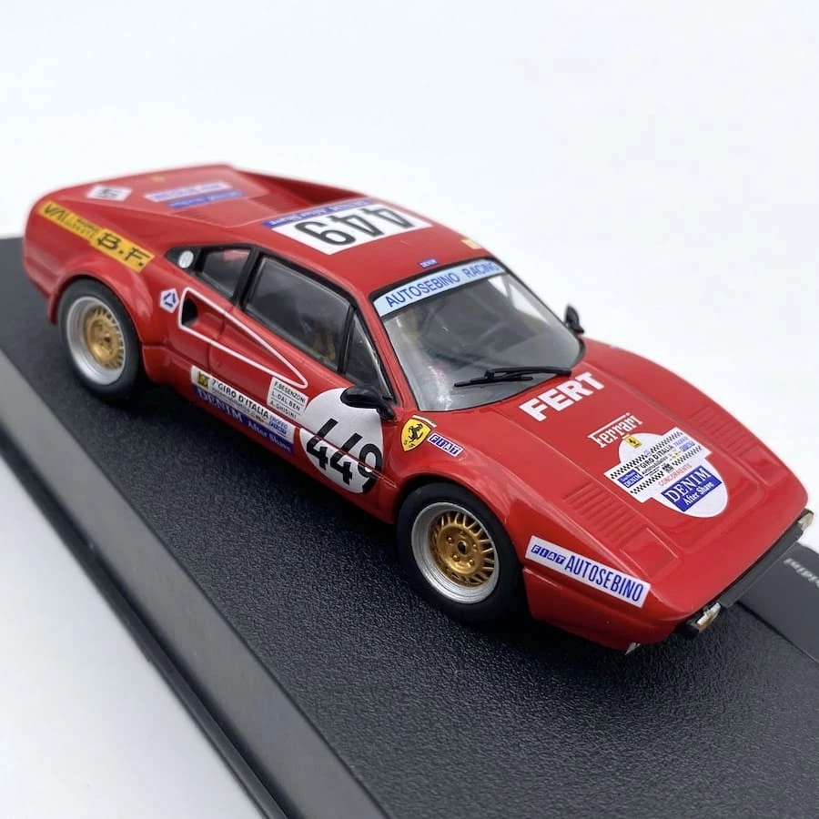 Modellino auto Atlas Edicola 1/43 Ferrari 308 GTB Giro d'Italia 1979 #449 Bes... - Immagine 4 di 4