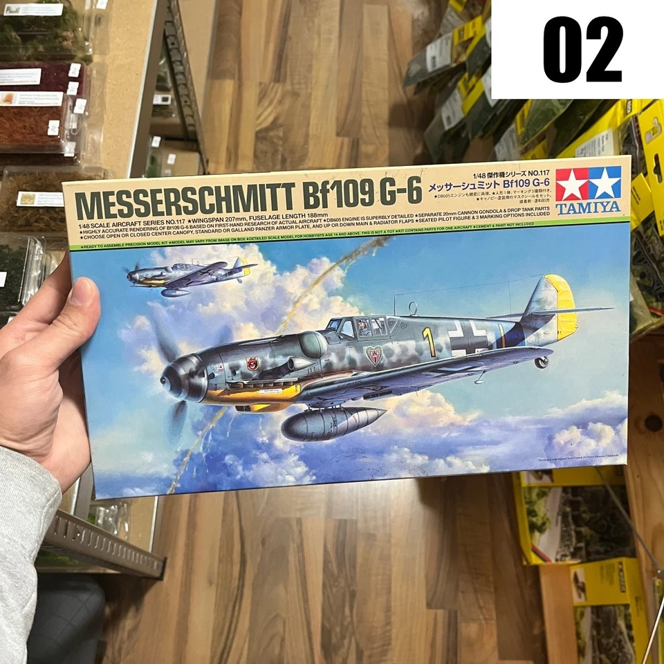 Tamiya Bausätze im AUSVERKAUF - 1:48 & 1:72 Flugzeuge Modellbau GÜNSTIG KAUFEN - Bild 4 von 4