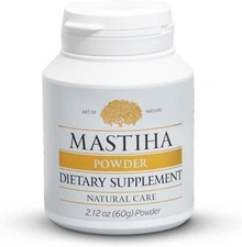 Authentic Chios Mastiha Mastic Gum Powder – 2.12oz Natural Digestive Support