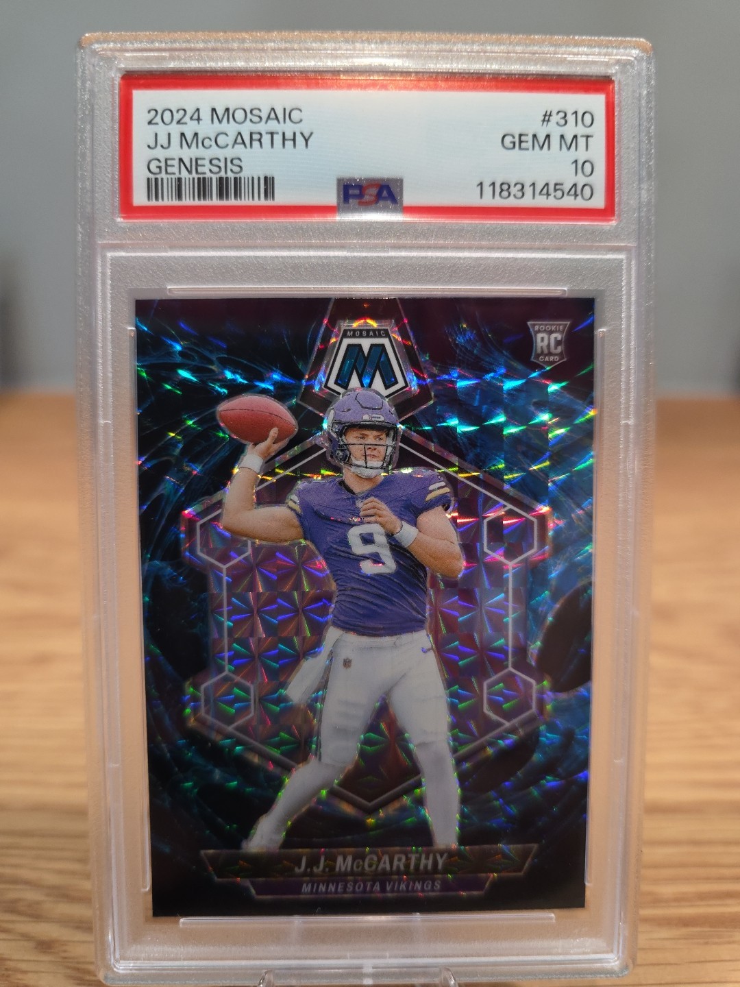 2024 Mosaic JJ McCarthy Genesis #310 PSA 10🔥🔥