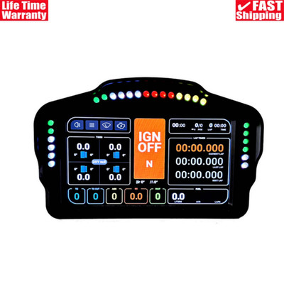 SIMDT DT7 Pro Dashboard 7'' Sim Racing Dash for Fanatec Thrustmaster Logitech