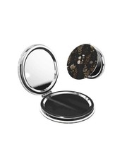 DoubleSided Pocket Compact Mini Makeup Mirrors 1X 2X Magnifying Floral