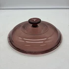 Cranberry Pyrex Replacement Lid V-2.5-C for 2.5L Corning Vision Pot 8-1/2"