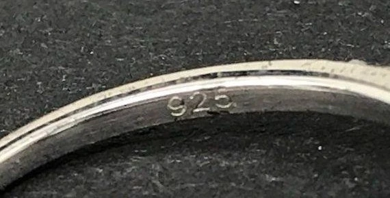 Lafonn Size 7 Sterling Silver 925 Platinum Bond Cut Halo Simulated Diamond Ring  - Image 2 of 4