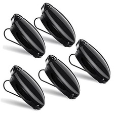 5 Pieces Auto Car Vehicle Sun Visor Clip Holder Sunglasses Holder for Black