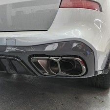 Gloss Black Exhaust Tips for BMW G05 LCI X5 G07 X7 23-Present