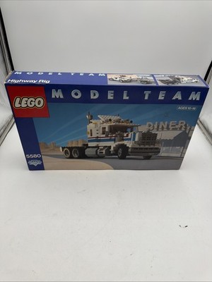 LEGO Model Team 5580 Highway Rig BOX ONLY!