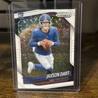 Jaxson Dart 2025 Panini Prizm #332 White Disco Prizm RC New York Giants