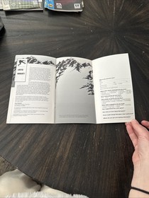 Sega CD Manual Only Cliffhanger W/Reg Card